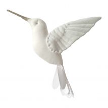 Trophée Mural Enfant, Colibri En Lin Ecru - Sevira Kids