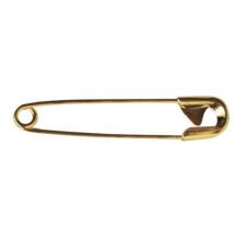 Epingle De Sà>>reté, 34 Mm, 0,80 Mm Boîte 50g - 115 Pces, Or - Rayher