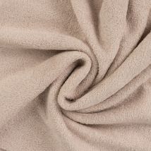 Tissu Eponge Bébé Bambou Tout Doux Beige - Au Mètre - Craftine