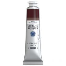 Peinture À L'Huile - Extra-fine - Brun Transparent - 110 - Lefranc Bourgeois - 40ml