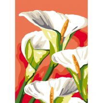 Canevas Antique Arum 32x50 Cm - Megacrea DIY