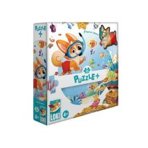 Puzzle+ 35 Pièces Loki Fait De La Plongée