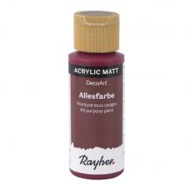 Peinture Tous Usages, Flacon 59 Ml, Rouge Royal - DecoArt