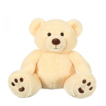 Peluche - Peluche Ours Patachon Crème - 80 Cm - Gipsy Toys