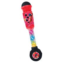Microphone Miraculous Avec Tube Lumineux Et Enceinte - Lexibook