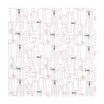 Tissu Patchwork Tailleur Ecru Vendu Au Mètre - Distrifil