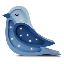 Lampe Veilleuse Oiseau Bleu Denim - Little Lights