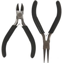 Set Débutant Pince À Bec Ronde Et Pince Coupante - 2 Pcs - CC Hobby