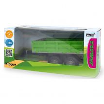 Remorque Basculante Vert Pour Rc Tracteur - Jamara
