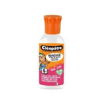 Colle Adhésive - Transparente - Cléopâtre - Adhésive - Flacon De 55g Avec Embout - Cléopatre