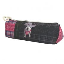 Trousse Triangulaire Téo Jasmin Noire - Alpa