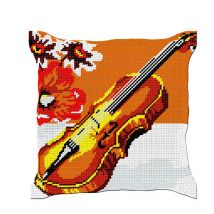 Kit Coussin Demi-point Violon (40x40 Cm Fini) - LUC