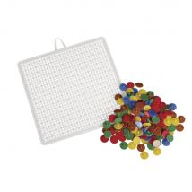 Kit Créatif Pour Enfant Jeu De Mosaique 150 Pièces Et 1 Plaque - Rayher