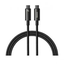 Baseus Câble De Charge Et Transfert Usb-c-usb-c 240w 1m Noir
