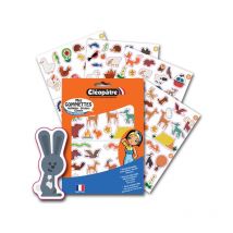 Gommettes - Animaux De La Forêt Et De La Campagne - Repositionnable - Cléopâtre - Cléopatre