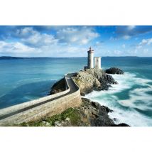 Tableau Sur Toile Phare Du Minou 45x65 Cm - Ceanothe