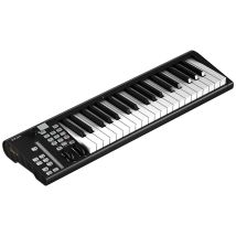 Clavier Maître Midi Usb Icon Pro Audio Artist - Aluminum - 37 Touches Sensibles À La Vélocité