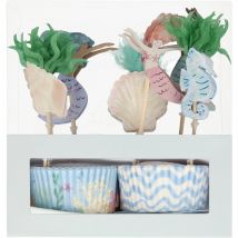 Kit Cupcakes Sirènes - Meri Meri