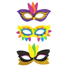 Masques Pour Enfant Mega Pack Carnaval 443 Pièces - Megacrea DIY