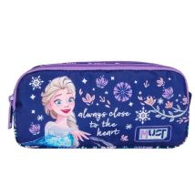 Trousse Rectangulaire Reine Des Neiges Always Close Must 21 Cm - 2 Compartiments - Frozen