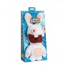 Lapins Crétins Sonores - Bouche Ouverte - 28 Cm - Blanc - Lapin Crétin