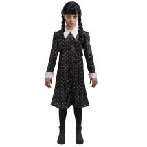 Robe Noire Mercredi Addams 152 Cm - CHAKS