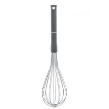 Fouet Professionnel Inox Ballon - À Blanc D'Œufs - Manche Étanche Antidérapant - 45 Cm - Gobel