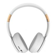 Casque Audio Bluetooth 5.0 Sans Fil Avec Micro Rouge Longue Autonomie Blanc Yonis - Yonis