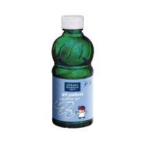 Gel Pailleté - Vert - Peinture Enfant - Flacon De 250ml - Lefranc Bourgeois