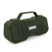 Enceinte Bluetooth 5.0 Portable Karaoke Waterproof 10w Puissance Batterie 1500mah Vert Foncé Yonis - Yonis