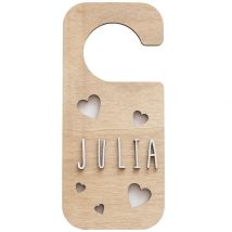 Accroche-porte Personnalisable - Cœurs - Vintiun