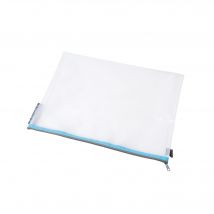 Pochette À Fermeture Éclair En Plastique Souple - Couleurs Assorties - X 10 - Exacompta