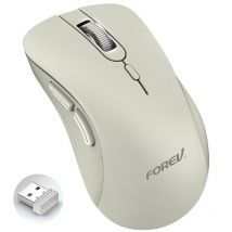 Souris Ergonomique Sans Fil Boutons Latéraux Couleur Thé Laité Dpi Réglable Beige 2 Yonis - Yonis