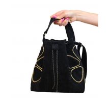 Kit Sac Margarita - Noir Et Doré - Avec Patron - Majam
