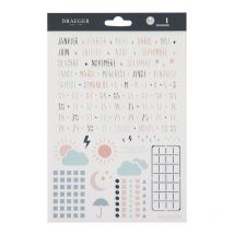 Pochoir De Décoration D'Agenda 15 X 21 Cm - Calendrier - Toga