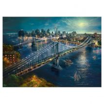 Puzzle 2000 Pcs Clair De Lune A Manhattan - Schmidt