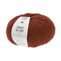 Madly In Love - Baby Alpaga Et Mérino À Tricoter - Rico Design 06 Praline Marron
