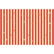 Nappe À Rayures Et Étoiles - PartyDeco