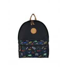 Sac À Dos M Easyou - Noir Avec Pochette À Motif Gamer - Berlin - 20l - Easyou