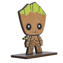 Crystal Art Kit Figurine À Diamanter Groot - Crystal Art