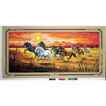 Canevas Pénélope Antique La Horde 65x130cm - Margot