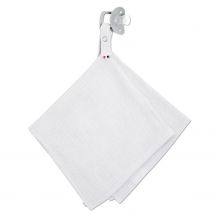 Doudou Lange Attache Tétine En Gaze De Coton, Jeanne - Sevira Kids