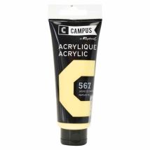 Peinture Acrylique 100 Ml - Jaune De Naples N°667 - Campus