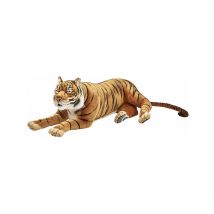 Hansa Peluche Geante Tigre Brun Couche 150 Cm L - Hansa Peluches Géantes