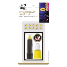 Kit Maquillage - Jaune Fluo - P'tit Clown