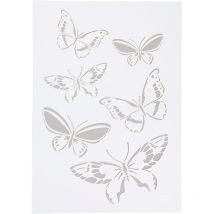 Pochoir A4 Papillon - 1 Pce - Viva Decor