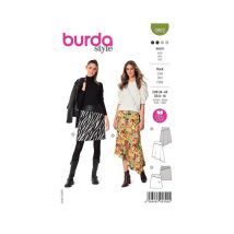 Patron Burda 5982 - Jupe Pour Toute L'Année Avec Variations Du 36 Au 46 (fr) Taille N°fr 36-46