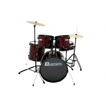 Dimavery Ds-200 Batterie, Rouge Vin