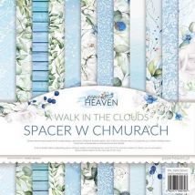 12 Papiers Scrapbooking 30 X 30 Cm Heaven A Walk In The Couds - Galeria papieru