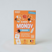 Mini-mondy - 90 Cartes Cuisine - Langage - Observe Montessori